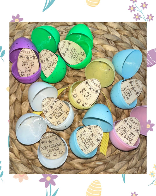 Easter Egg Rewards Tokens Set of 35