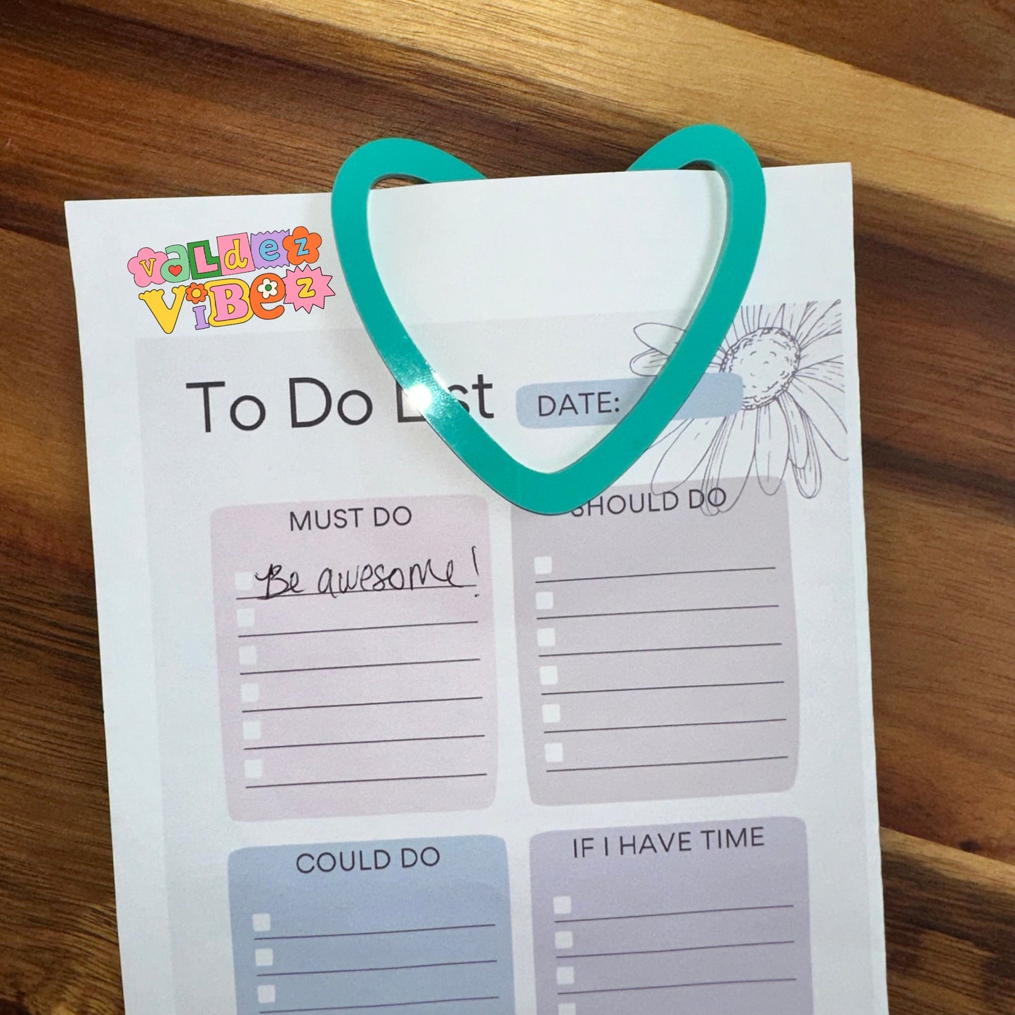 Heart| Blue|Acrylic Bookmark