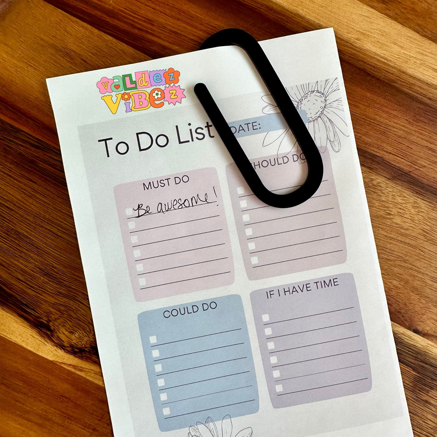 Planner Acrylic Bookmark| Large