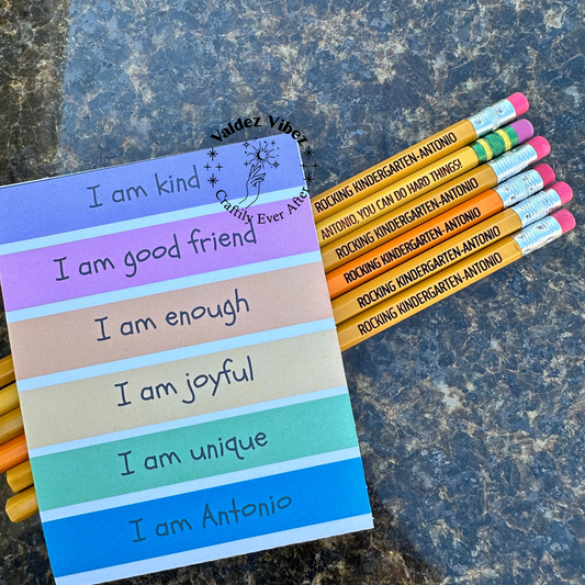 Personalized Pencils |Back To School|Student Pencils| Teachers pencils|Set of 12|Free Shipping
