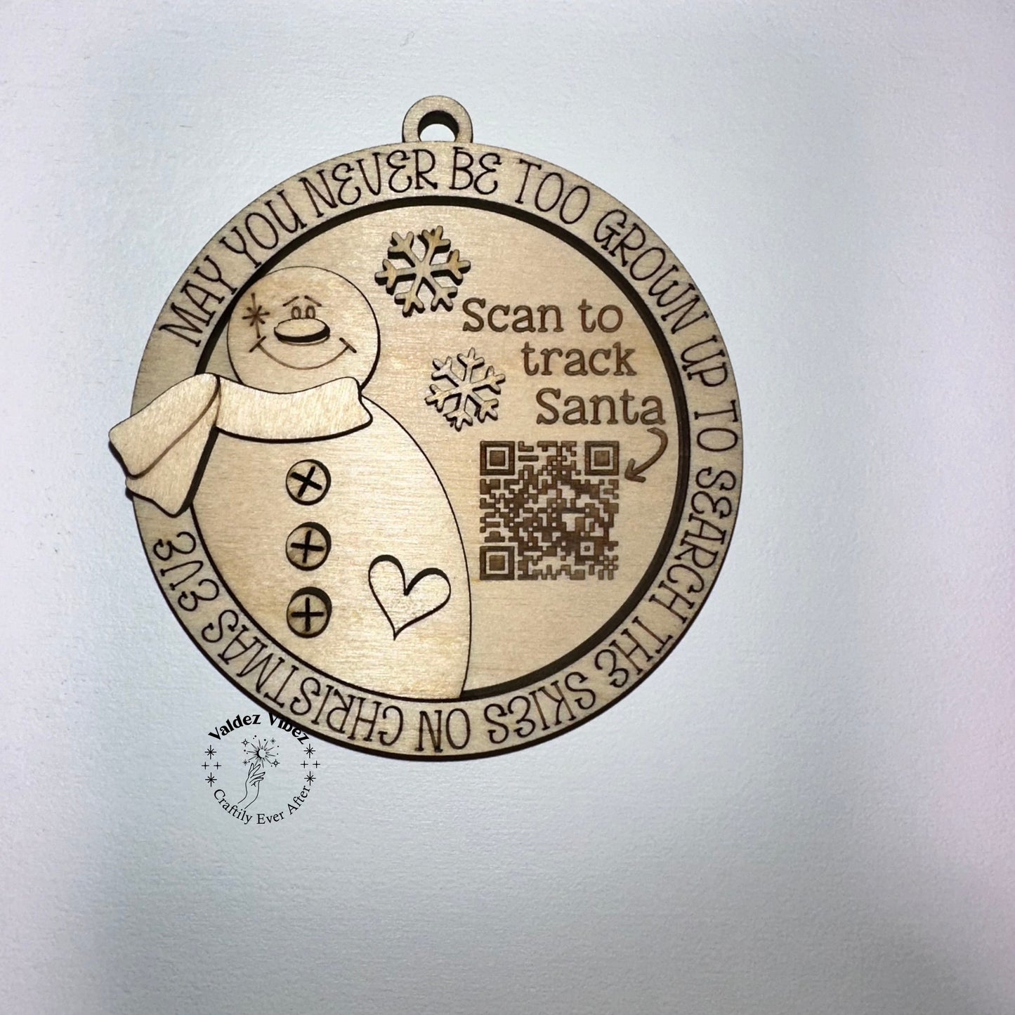 Santa Tracker Ornaments