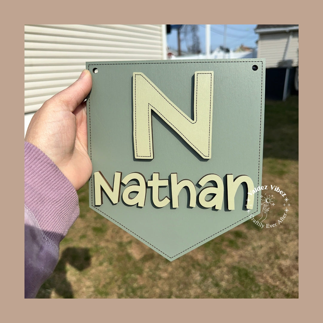 Custom Name Sign Decor|Nursery|Babyshower|Personalized Wooden Name Sign