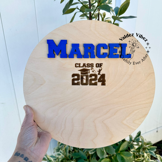 Bundle|Graduation Guestbook Sign & Cake topper|Class of 2025