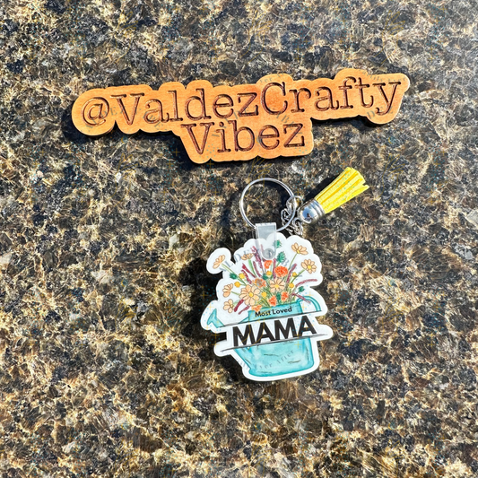 Most Loved Mama |Keychain