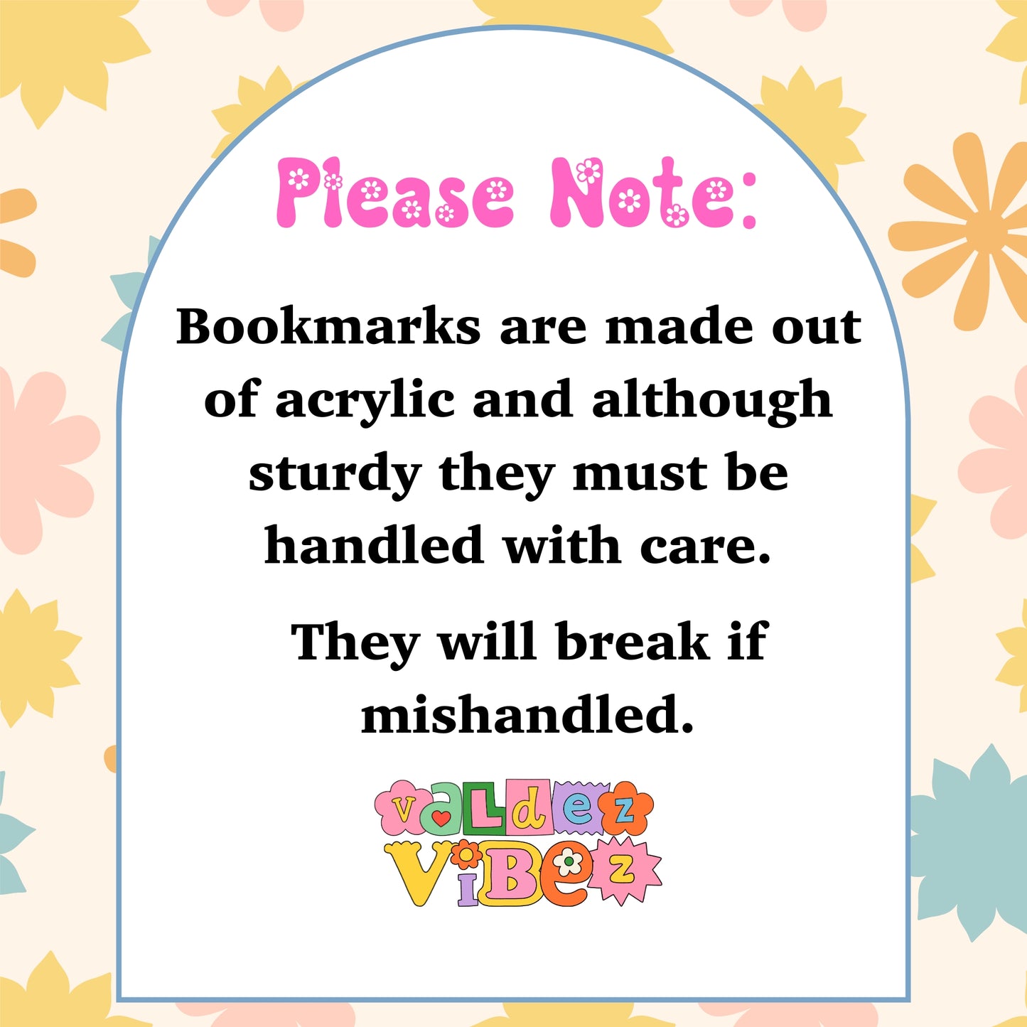 Cross| Acrylic Bookmark