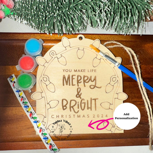 Fingerprint DIY Ornament Kit