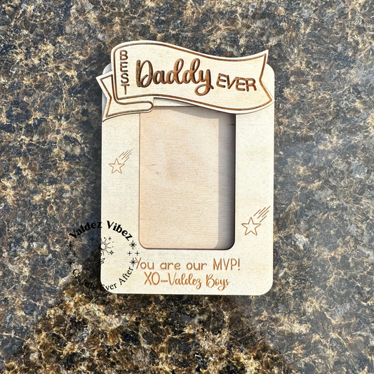 Picture Frame Fridge Magnet for Dad