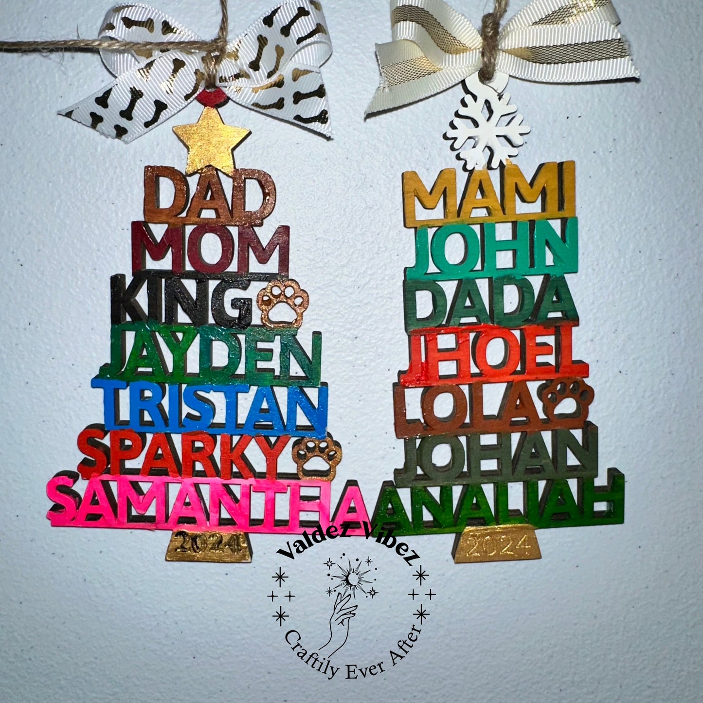 Personalized Paint Your Own Tree Ornament