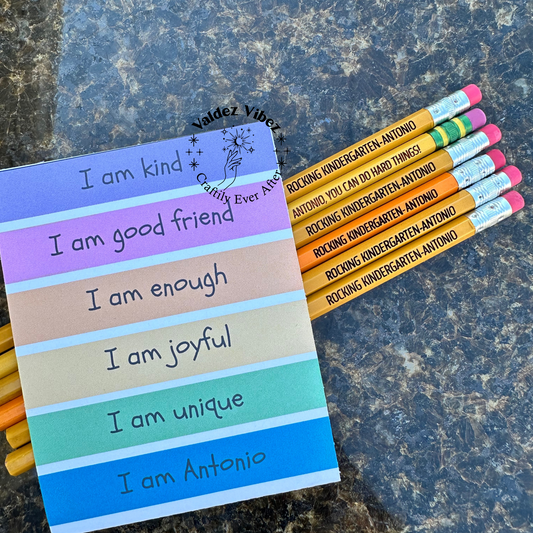 Personalized Pencils |Back To School|Student Pencils| Teachers pencils|Set of 12