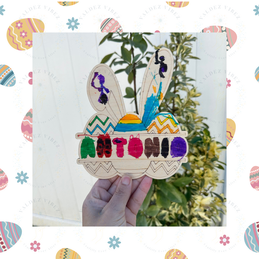 Medium Personalized Easter DIY Blank