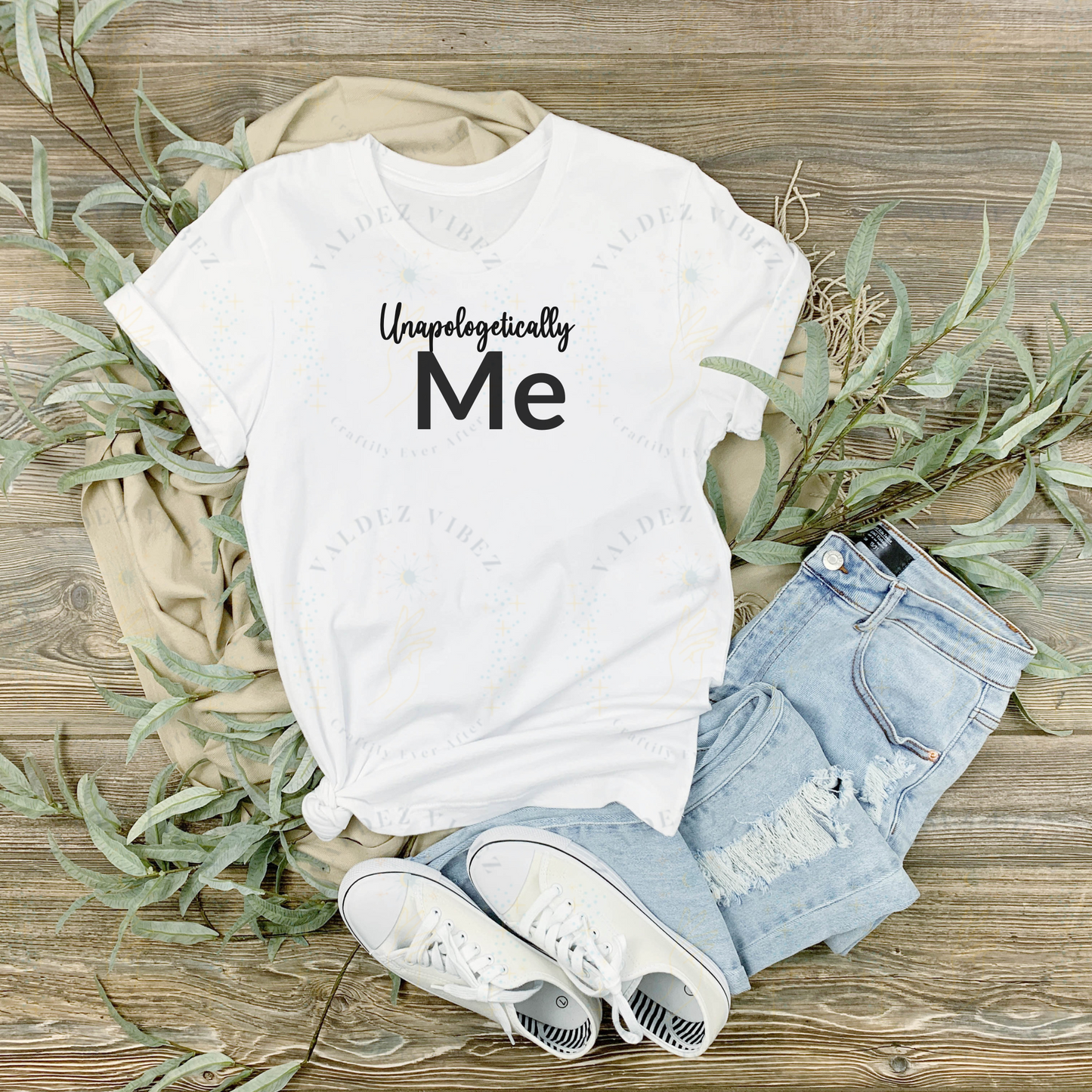 Unapologetically ME White T-shirt